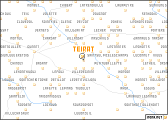 map of Teirat