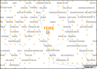 map of Teira