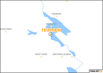 map of Teiriniemi