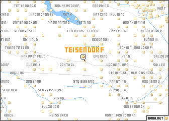 map of Teisendorf