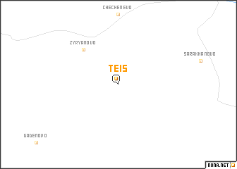 map of Teis