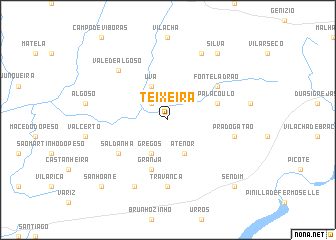 map of Teixeira