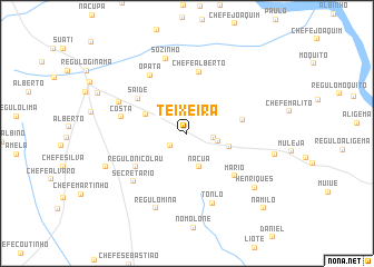 map of Teixeira