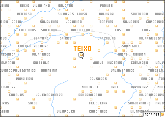 map of Teixo