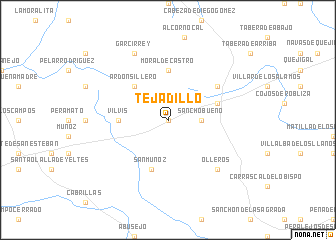 map of Tejadillo