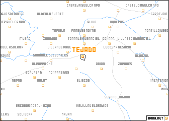 map of Tejado