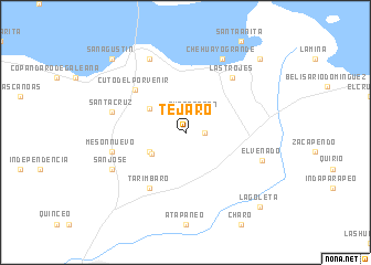 map of Tejaro