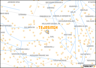 map of Teja Singh