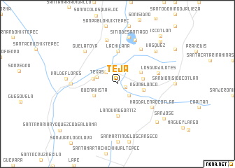 map of Teja