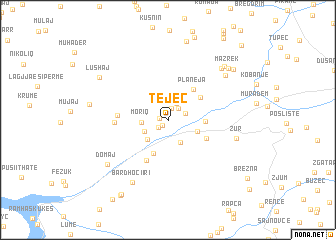 map of Tejec