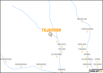 map of Tejennam