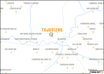 map of Tejerizas