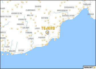 map of Tejero