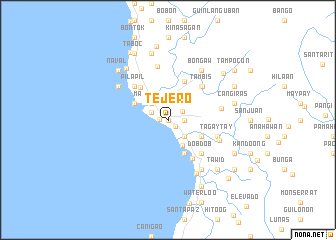 map of Tejero