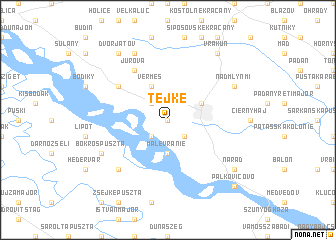 map of Tejke