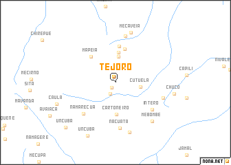 map of Tejoro