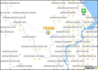 map of Tekah