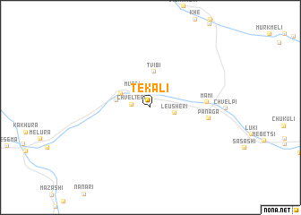 map of T\