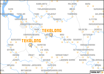 map of Tekalong