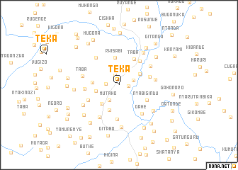 map of Teka