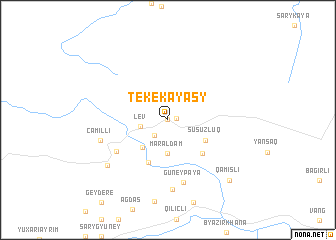 map of Tekekayasy