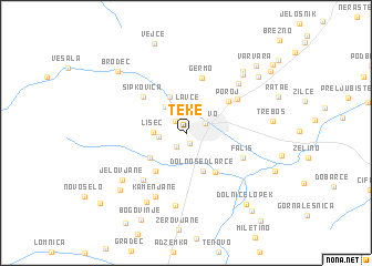 map of Teke