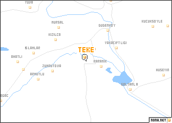 map of Teke