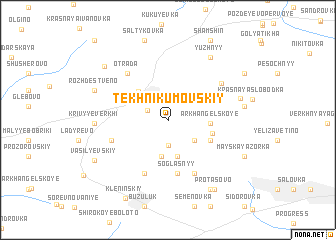 map of Tekhnikumovskiy
