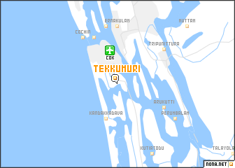 map of Tekkumuri