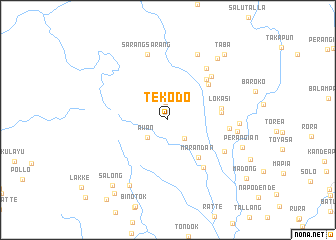 map of Tekodo