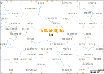 map of Teko Springs