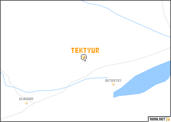 map of Tëktyur