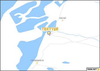 map of Tëktyur