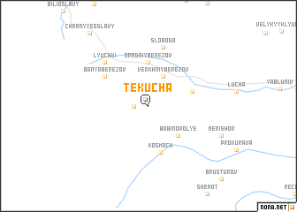 map of Tekucha
