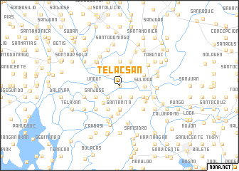 map of Telacsan