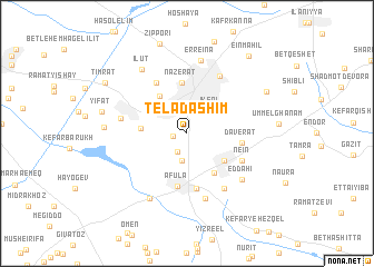 map of Tel ‘Adashim