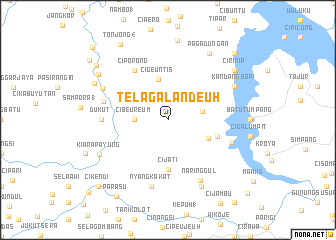 map of Telaga-landeuh