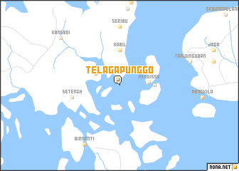 map of Telagapunggo