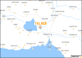 map of Telaga