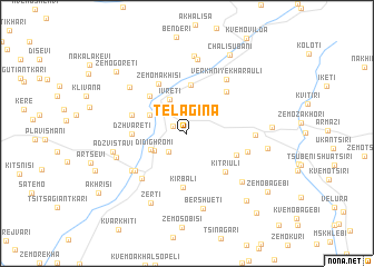 map of Telagina