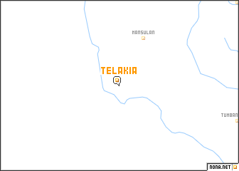 map of Telakia