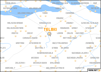 map of Telaki