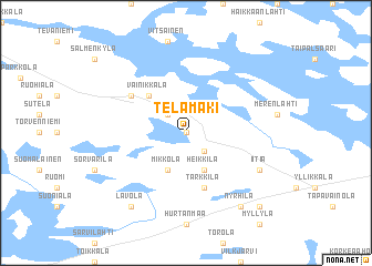 map of Telamäki
