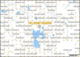 map of Telambiyagama