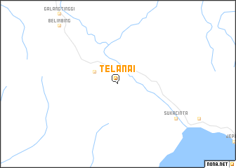 map of Telanai