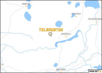 map of Telangatuk