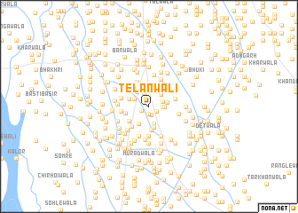 map of Telānwāli