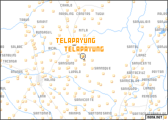 map of Telapayung