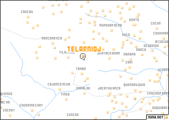 map of Telarnioj