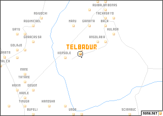 map of Telba Dur